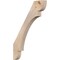 Ekena Millwork 3 1/2"W x 26"D x 38"H Olympic Smooth Knee Brace, Douglas Fir BRC04X26X38OLY00SDF - alternate 1